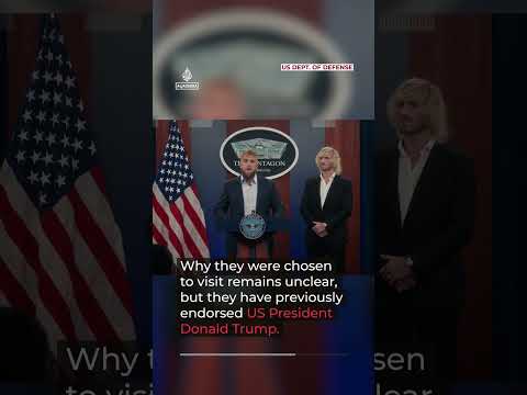 Influencers Jake and Logan Paul visit the Pentagon | AJ #shorts
