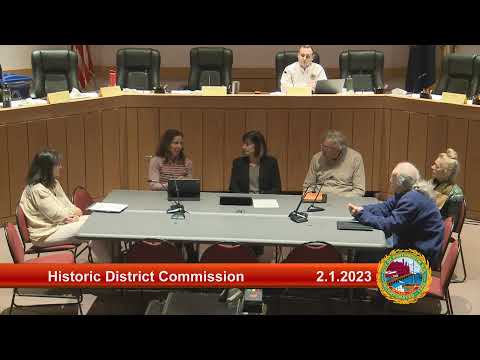 2.1.2023 Historic District Commission