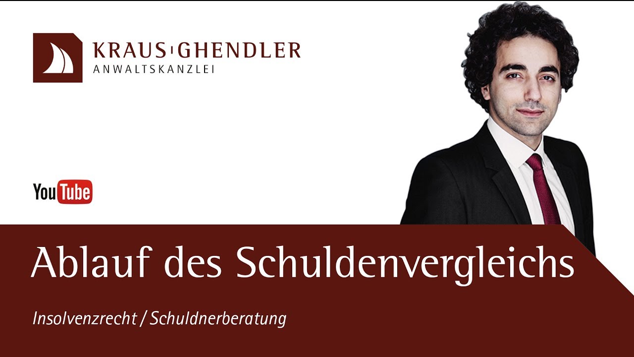 Ablauf des Schuldenvergleichs