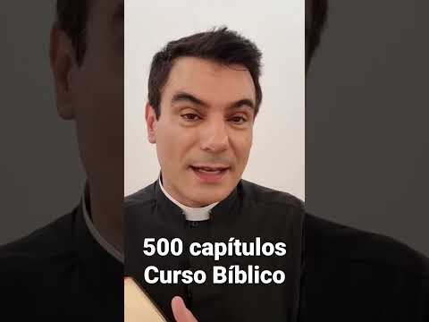 500 chapters Bible Course. Follow the classes on the Channel @padrejuarez