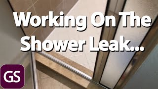 Repair Attempt 1 For Leaking Shower And Bamboo Flooring