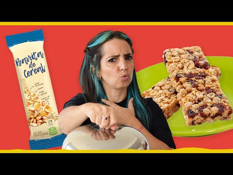 A Ver Si Esta Vez Puedo Hacer Barritas De Cereal 🍫 Comparo Con Las Compradas - Pau Vs. El Súper E19