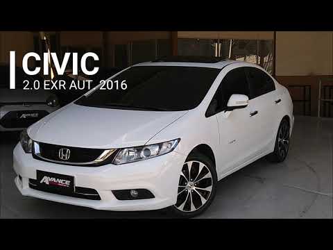 CIVIC 2.0 EXR 16V FLEX 4P 2016 AUTOMATICO Campinas-Sp