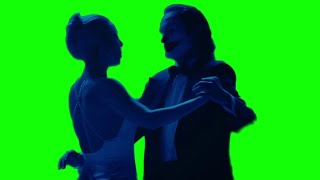 Joker and Harley Quinn dancing (Joker: Folie à Deux) dancing green screen
