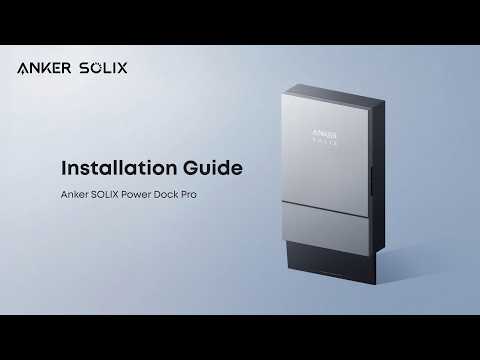 How to Install Anker SOLIX Power Dock Pro
