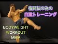 格闘技に活かせる自重トレーニング[Bodyweight MMA Workout]