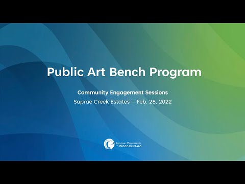 Saprae Creek Estates | Virtual Engagement Session | Public Art Bench Program |February 28, 2022