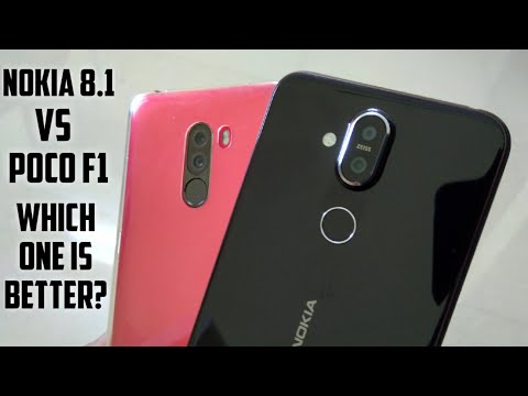 Nokia 8.1 Vs Poco F1 Camera Comparison! Video Samples blind Test!