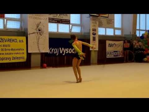 Vysočina Cup 2014 - Nela Pochylá, obruč