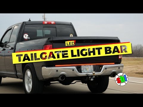 Sequential LED Tailgate Light Bar