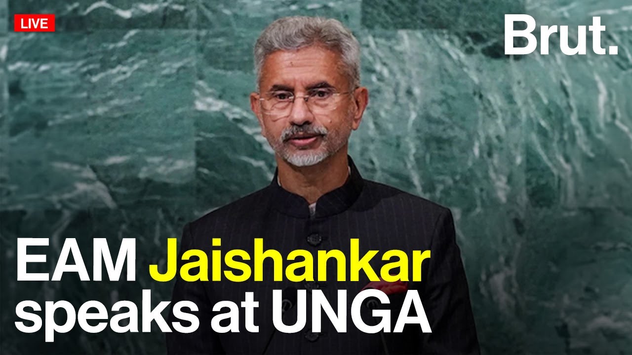 REPLAY: Jaishankar speaks at UNGA