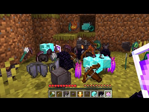 Insane Minecraft Loot Drops by Airz: Unbelievable POWER!