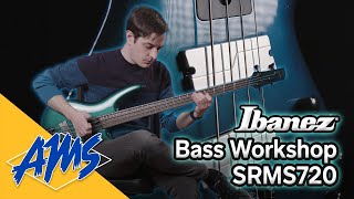 Video thumbnail for Ibanez Bass Workshop SRMS720: Same beloved SR with awesome new features | Ibanez 2024 lineup by American Musical Supply
