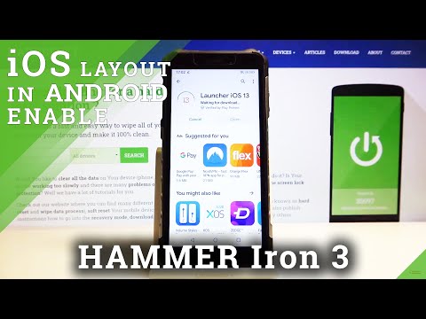 How to Download & Install iOS Launcher on myPhone Hammer Iron 3 – Apple Layout