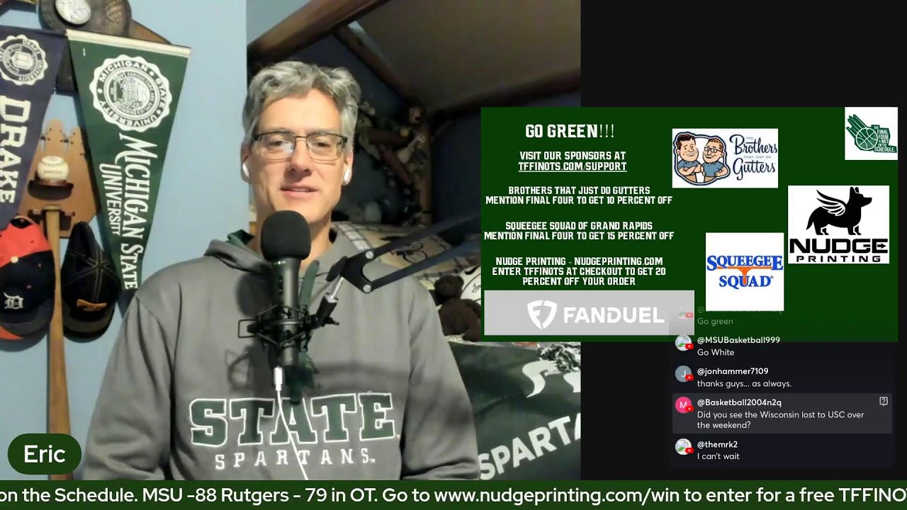 MSU Escapes from Rutgers with 88-79 Win in OT