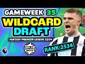 FPL GW35 WILDCARD DRAFT | RANK: 2534 | Fantasy Premier League 23/24