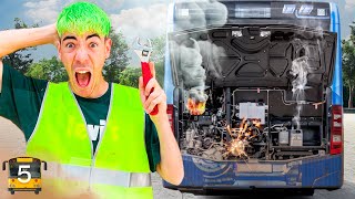 ARRANCAMOS el AUTOBUS por PRIMERA VEZ!