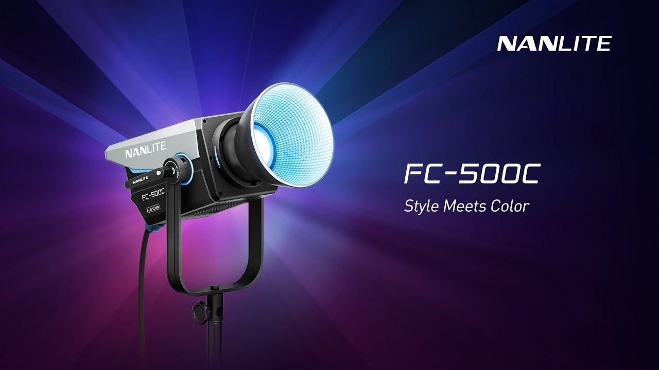 Nanlite FC-500C Full Color Bicolor 2700 - 7500 K 520 W Schwarz