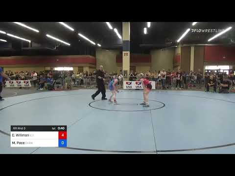 80 Lbs Rr Rnd 3 - Calliope Willman, Illinois Vs Maquelle Pace, Champions Wrestling Club D79b