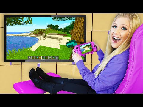 ULTIMATE Cardboard Box Fort Battle vs PRESTON!