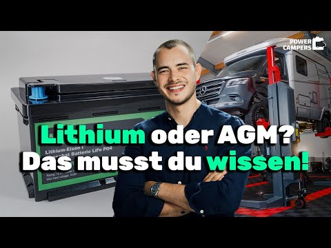 DIESES UPGRADE LOHNT SICH WIRKLICH! FINDE DIE PERFEKTE LITHIUM BATTERIE FÜR DEIN WOHNMOBIL!