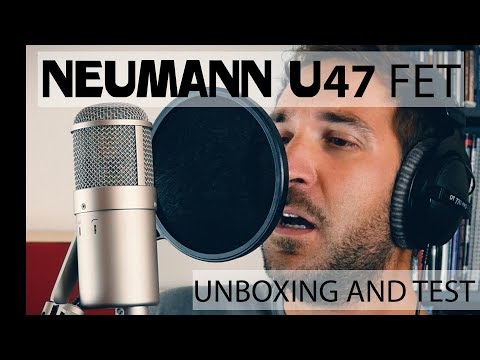 Neumann U47 FET - Unboxing and Test