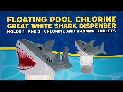 U.S. Pool Supply - Great White Shark Floating Pool Chlorine Dispenser