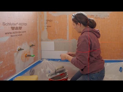 How To Set Tile Around A Bathtub