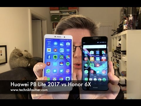 Huawei P8 Lite 2017 vs Honor 6X
