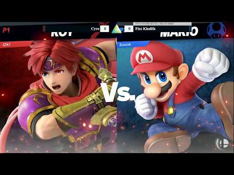 Ascension VI SSBU Top 64 WR1 - Cyro (Roy) vs Fizz Khalifa (Mario)