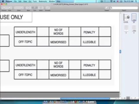 IELTS Writingのテストペーパーはどのようなものでしょうか？ (What does the IELTS Writing test paper look like?)