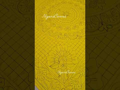 nokshi katha design drawing #shorts #shortsfeed #sewing