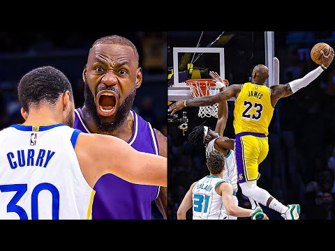 LeBron James CATCHING BODIES From the Last 10 Years 😱