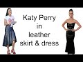 Katy Perry In Leather Skirt