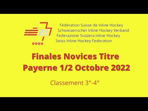 Finales Novices Titre 2022 - Classement 3°-4°