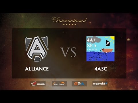 Alliance vs 4ASC Game 2, TI5 EU Qualifiers