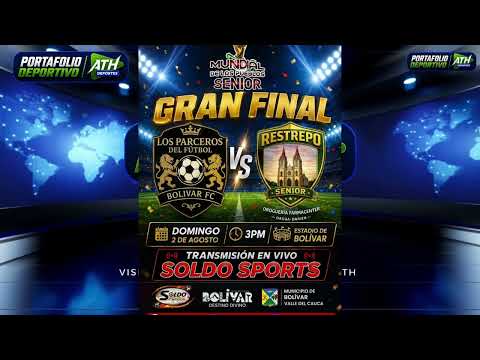 GRAN FINAL DEL MUNDIAL DEL MUNDIAL DE LOS PUEBLOS EN EL MUNICIPIO DE BOLIVAR VALLE DEL CAUCA