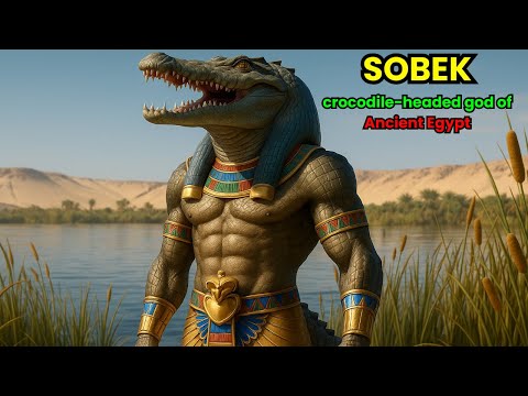 The Crocodile god of Ancient Egypt: Sobek.