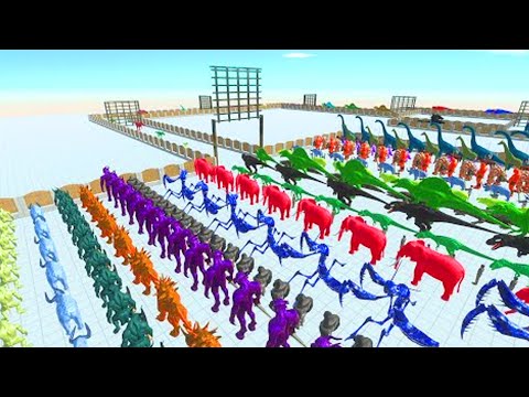 Colored All Units Championship - Animal Revolt Battle Simulator