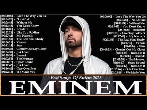EMINEM GREATEST HITS 2025 🔥BEST PLAYLIST RAP HIP HOP 2025