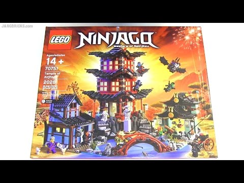 Vidéo LEGO Ninjago 70751 : Le temple de l'Airjitzu