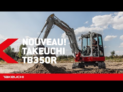 Video d’instruction Takeuchi TB350 R Pelle à rayon court