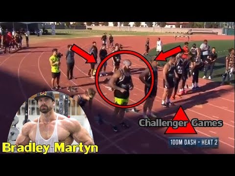 Bradley Martyn Challenger Games 100m Race!!!