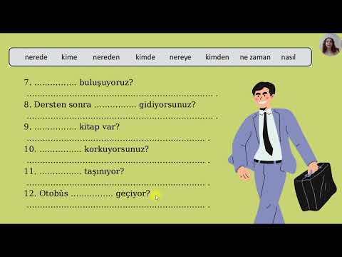 Question Words in Turkish