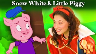 Snow White - The Lost Piggy | Bedtime Stories for Kids in English | Fairy Tales