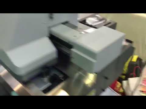 Impressora LED UV 60x90cm 3 cabeças de impressão com verniz