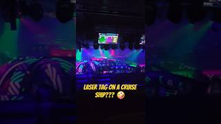 Laser tag on Royal Caribbean Symphony of the Seas #royalcaribbean #symphonyoftheseas #cruise #travel