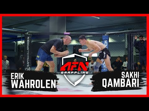Sakhi 'Machete' Qambari vs Erik Wahrolen | Full Fight |  AFN Grappling 1