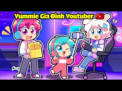 YUMMIE TV - BABY YUMMIE ADOPTED BY YOUTUBER FAMILY IN MINECRAFT*YUMMIE YOUTUBER 😎😘