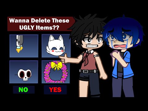 If Luni Let Me Remove Some UGLY Items From Gacha Club: 🤢🤢